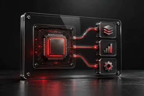 AI Development Services package illustration