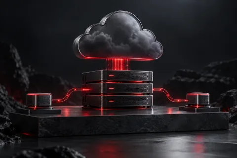 Cloud & DevOps Services package illustration