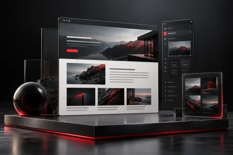 WordPress Development Services package illustration