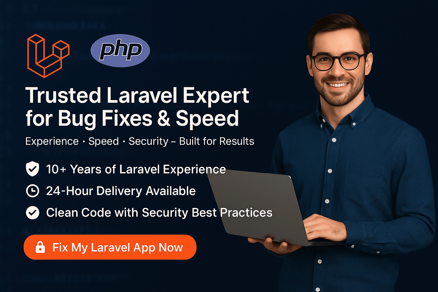 🐞 Laravel App Buggy or Slow? Need a Pro PHP Developer to Fix It Fast?