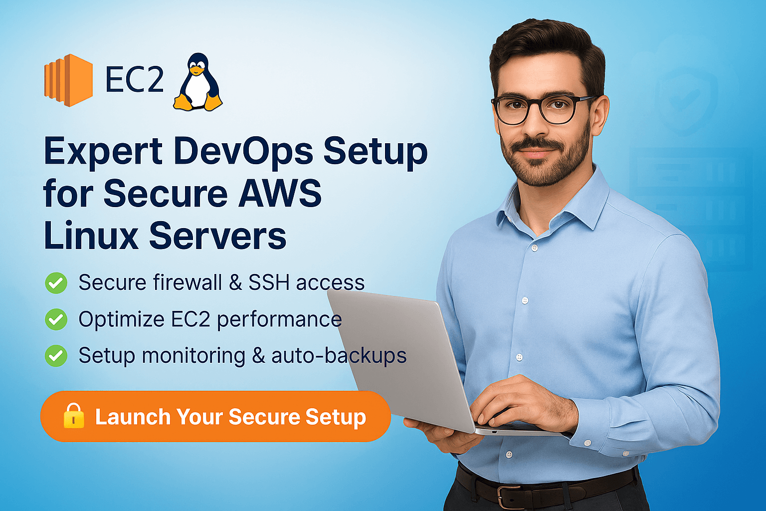 🛡️ Need a Secure, Optimized AWS EC2 Server? I’ll Set It Up with Firewall, SSH & Hardening