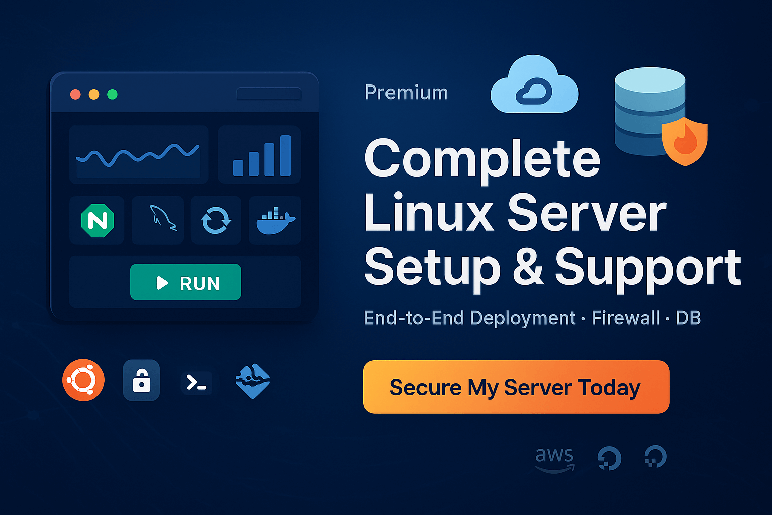 🧑‍💻 Linux Server Broken or Needs Setup? I’ll Deploy, Fix & Optimize It Fast