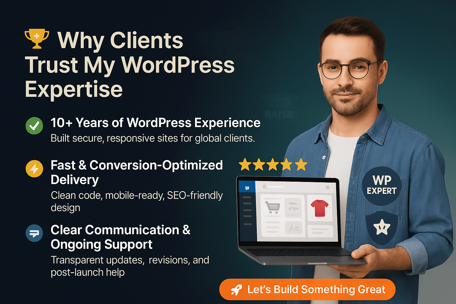 🧑‍💻 Need a WordPress Website That Actually Converts Visitors into Sales?