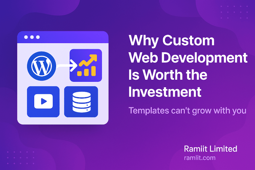 Custom Web Development Services to Build a Unique, High-Converting Website