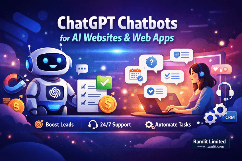 AI Website & Web App Development: How to Integrate a ChatGPT Chatbot for Better Sales and Support