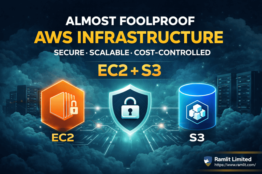 AWS Cloud Infrastructure with EC2 + S3: Scalable Architecture, Security Hardening, and Cost Optimization (Practical Guide)