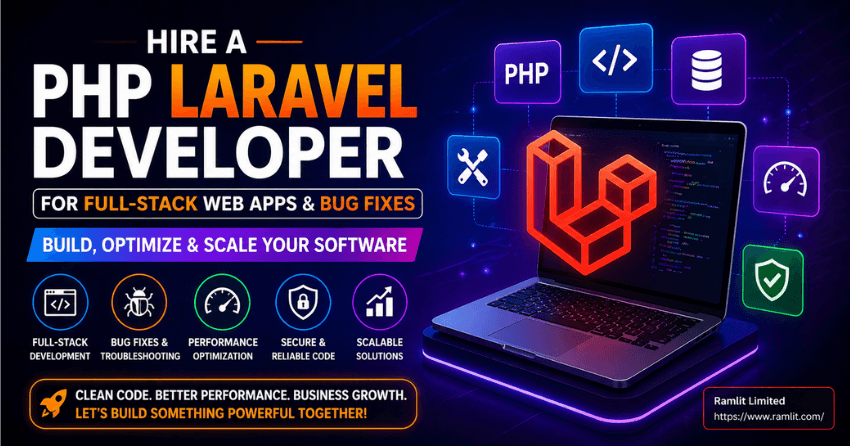 Hire a PHP Laravel Developer for Full-Stack Web Apps & Bug Fixes: Build, Optimize & Scale Your Software