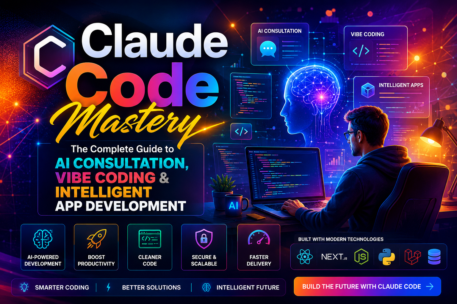Claude Code Mastery: The Complete Guide to AI Consultation, Vibe Coding & Intelligent App Development